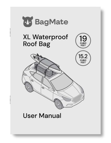User Manual for XL Military-Grade Waterproof Roof Bag